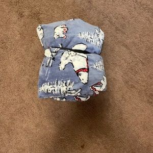 polar bear throw
